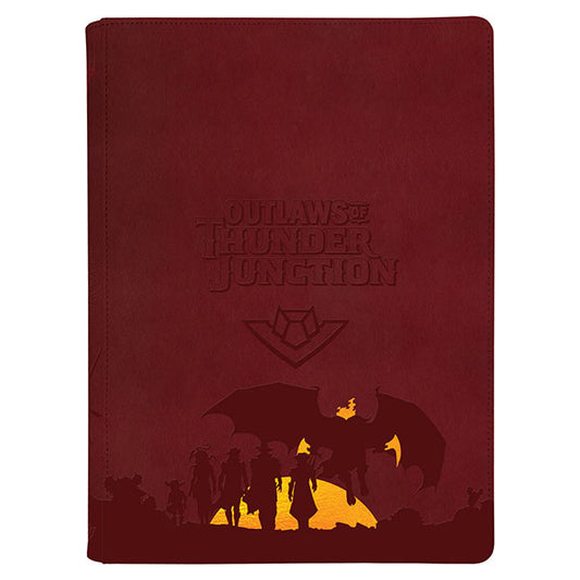 Ultra PRO 9-Pocket Zippered MTG- Outlaws of Thunder Junction- Key Art