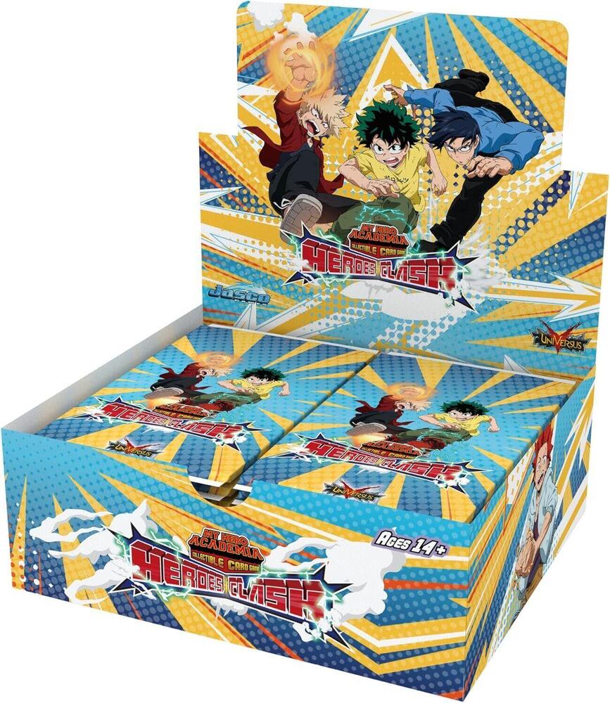 UniVersus CCG: Set 3- My Hero Academia Heroes Clash Booster Display, Unlimited Ed.