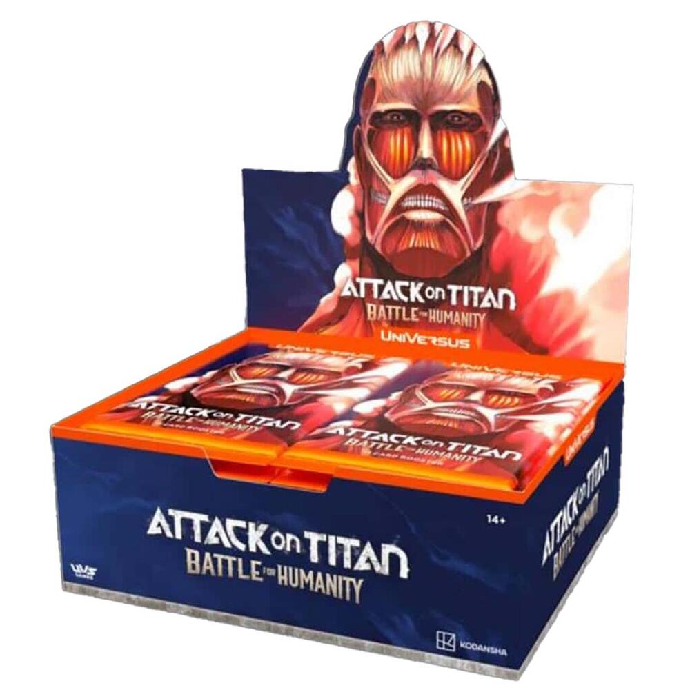 UniVersus CCG: Attack on Titan Battle for Humanity- Booster Display