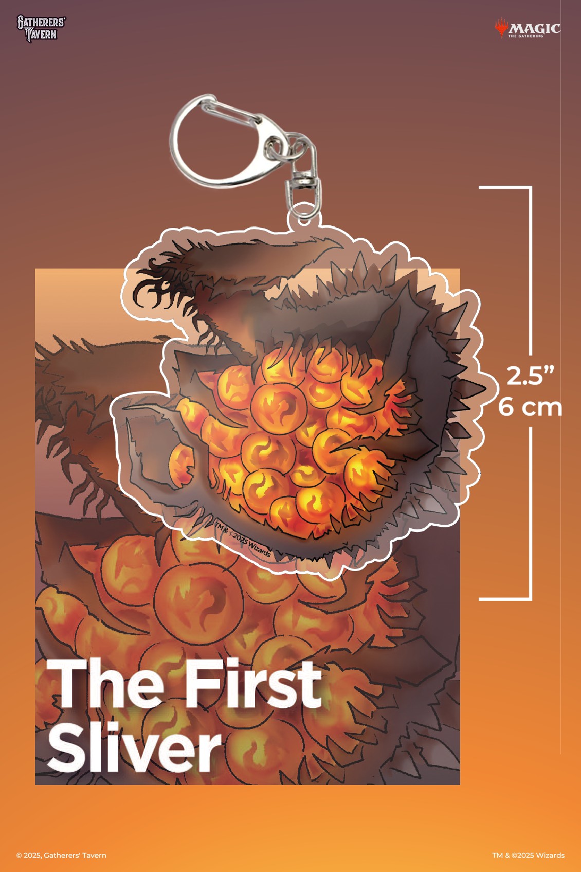 Magic the Gathering: Commander Key Chain