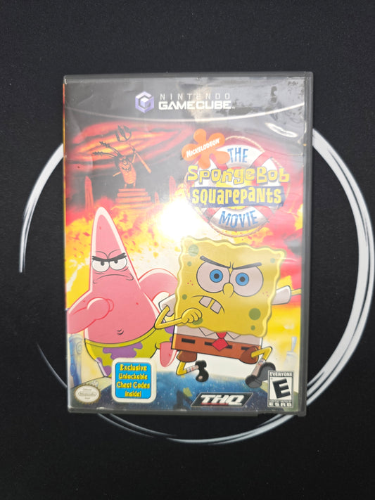 Nintendo GameCube SpongeBob SquarePants Movie Complete CIB Tested