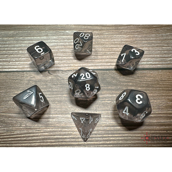 Chessex 7-Die Set Translucent