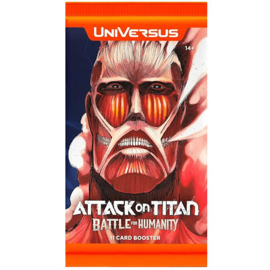UniVersus CCG: Attack on Titan Battle for Humanity- Booster Pack