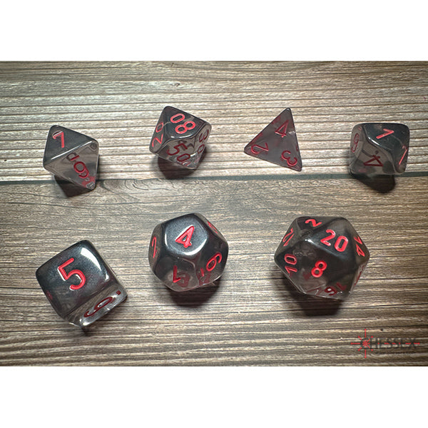 Chessex 7-Die Set Translucent