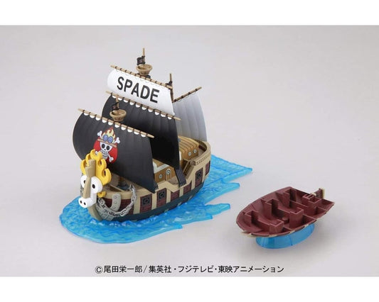 BANDAI HOBBY: ONE PIECE GRAND SHIP 
COLLECTION MODEL KIT - SPADE PIRATES' SHIP