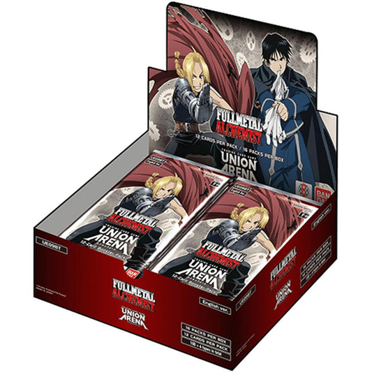 Union Arena: Fullmetal Alchemist Booster Display