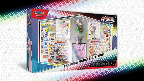 Pokemon TCG: Scarlet & Violet SV8.5 - Prismatic Evolutions Premium Figure Collection