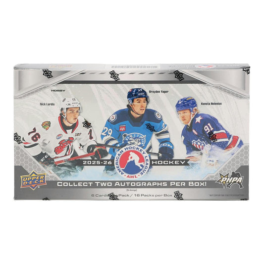 2025/26 Upper Deck AHL Hockey Hobby Box