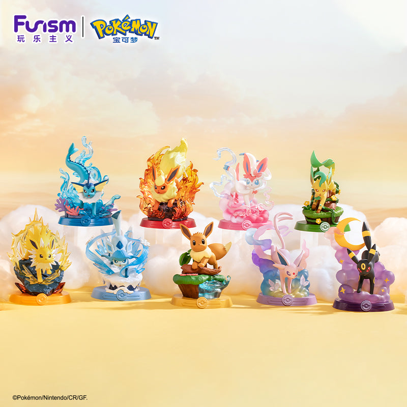 Pokemon Funism Adventure Eevee series blind box