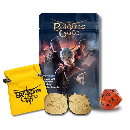 Dungeons & Dragons Baldur's Gate 3 Treasure Pack Dice Set