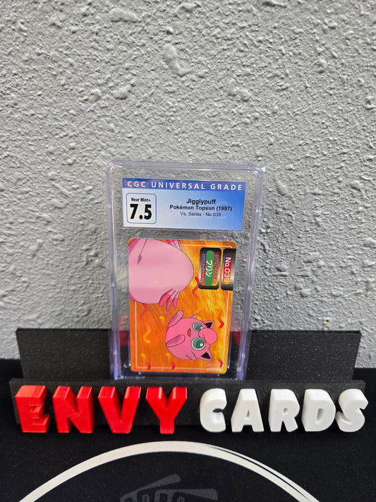 Jigglypuff Tops Sun Green Back Vs. Series No.39 Japanese CGC7.5