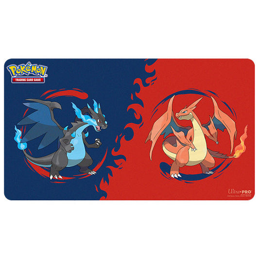 Ultra Pro: Playmat: Pokemon- Mega Charizard X and Mega Charizard Y