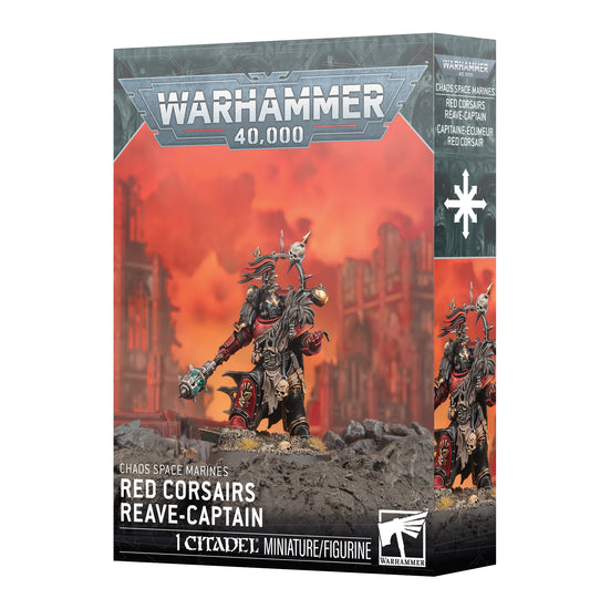 Warhammer 40k: Chaos Space Marines Red Corsairs Reave Captain
