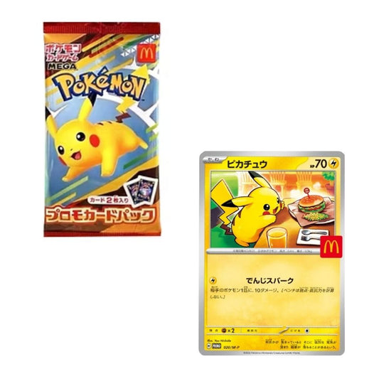 Pokemon Mcdonald's Pikachu 2025 Promo Sealed Pack