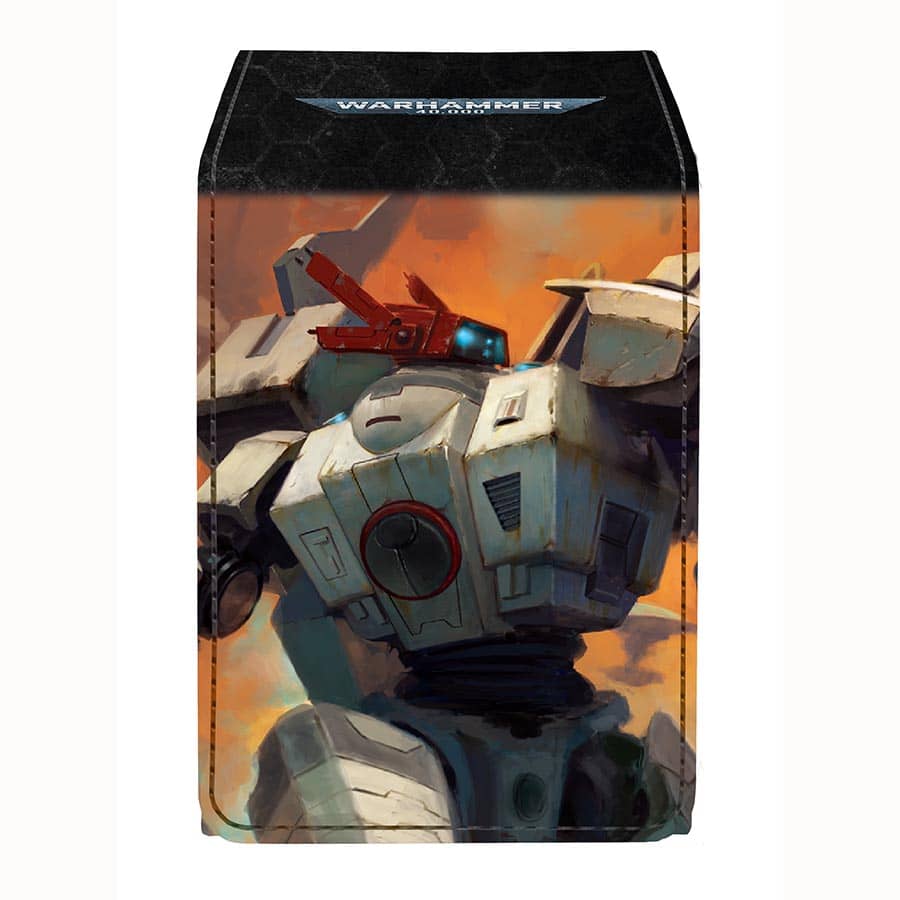 Deckbox: Alcove Flip 100+ Warhammer 40,000- T'au Empire Codex Aligned