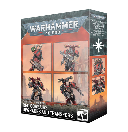Warhammer 40k: Chaos Space Marines Red Corsairs Upgrades and Transfers