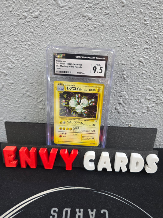Magneton Holo The Mystery of the Fossils No. 082 Japanese CGC 9.5