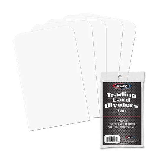 BCW Tall Trading Card Dividers