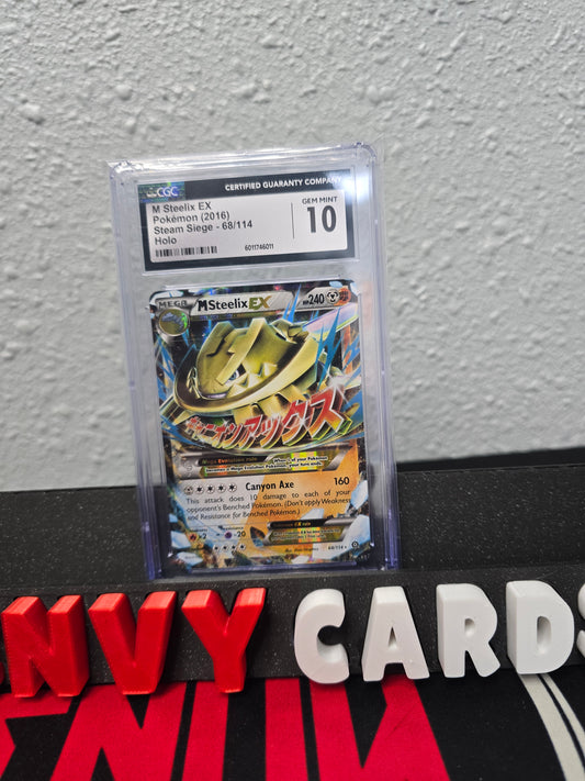 M Steelix EX Steam Siege 68/114 CGC 10