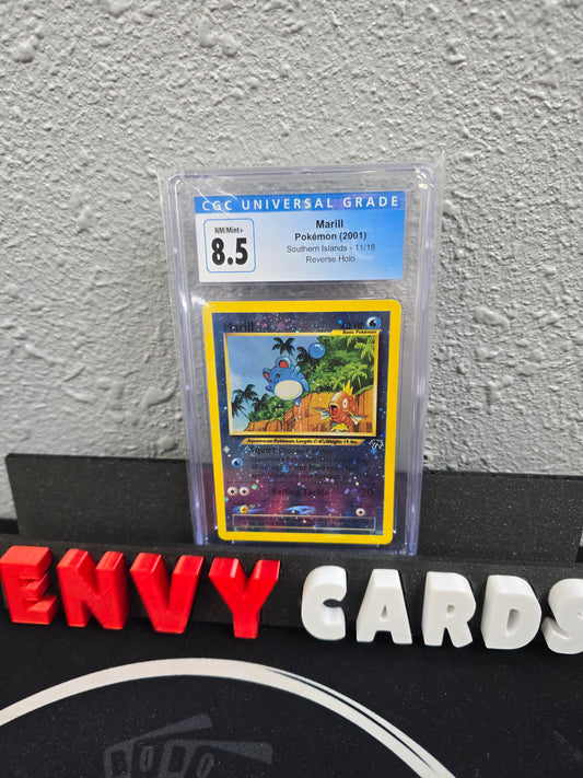 Marill Reverse Holo Southern Islands 11/18 CGC 8.5 Blue Label
