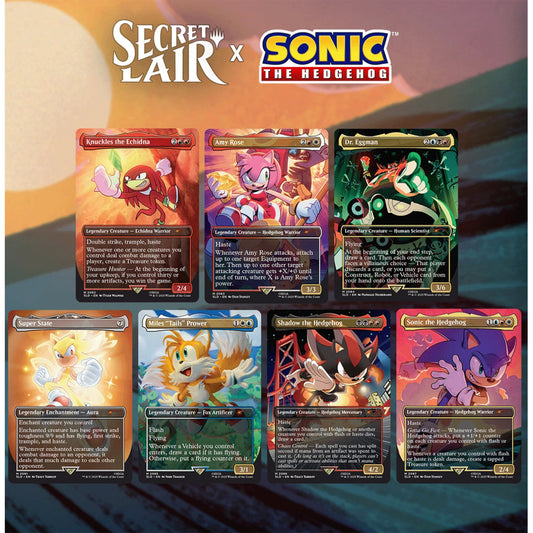MTG: Secret Lair X Sonic- Friends and Foes, Nonfoil