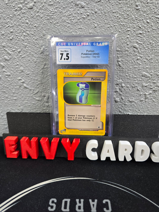 Potion Non-Holo Expedition 156/165 CGC 7.5