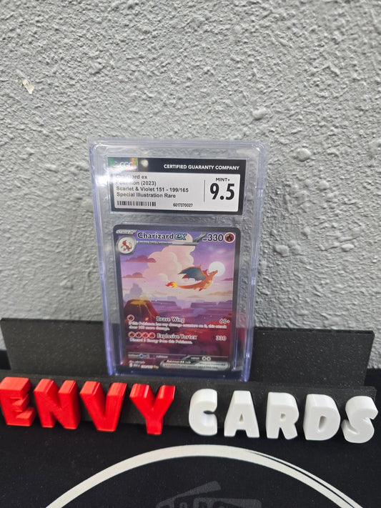 Charizard EX SIR S&V 151 199/165 CGC 9.5