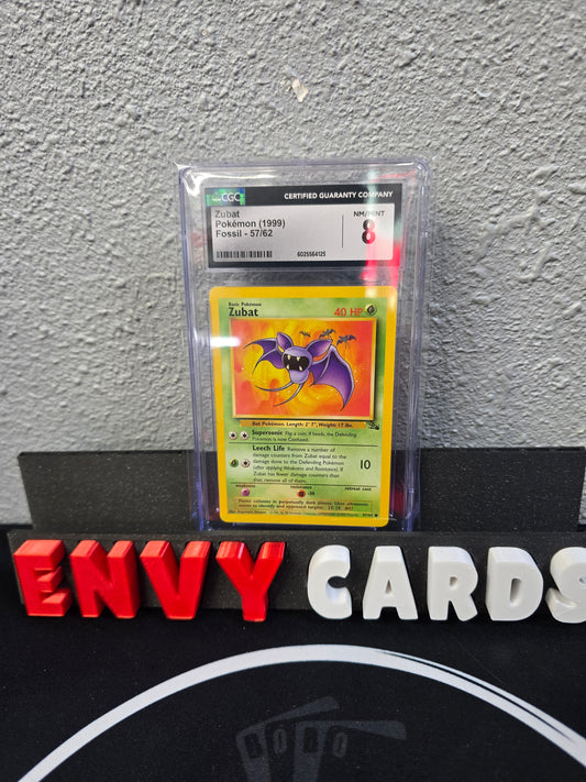 Zubat Jungle Unlimited 57/62 CGC 8
