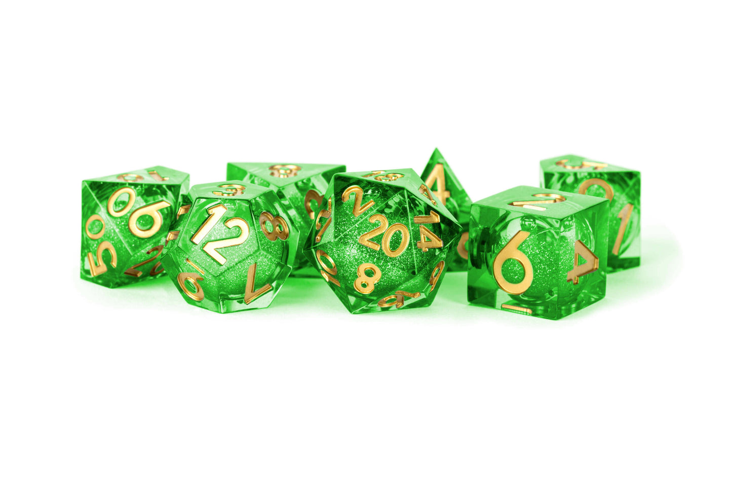 Fan Roll: Elixir Liquid Core Dice Set (7)