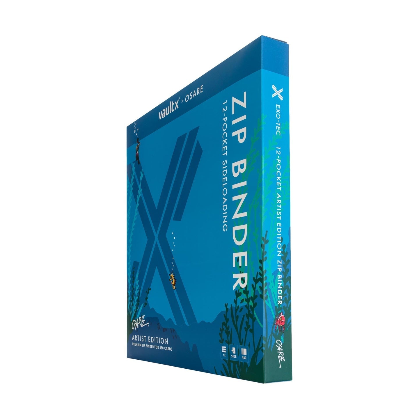 Vault-X EXO-TEC Zip Binder Water: Osare