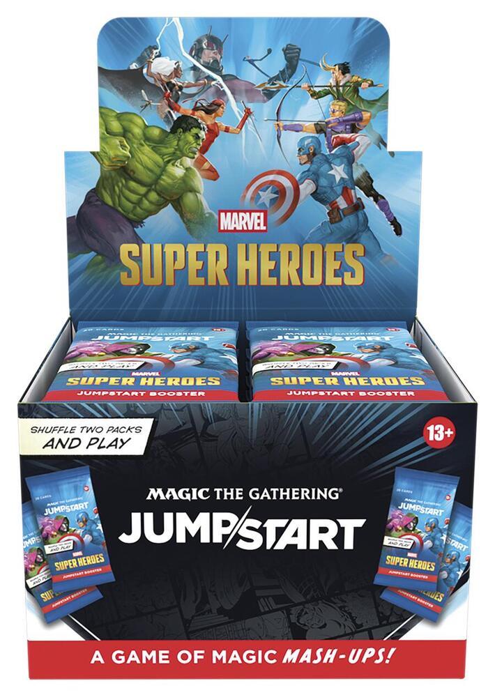 Magic: The Gathering - Marvel Super Heroes Jumpstart Display
