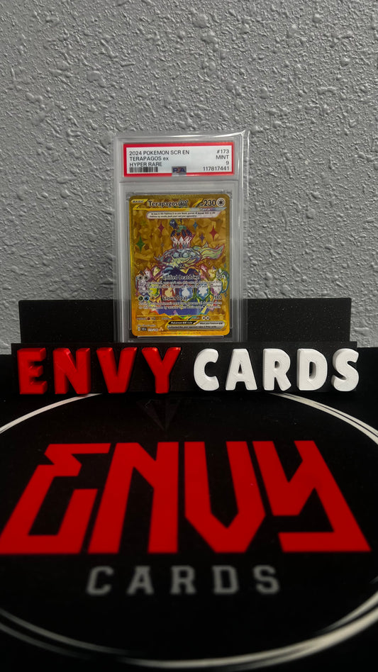 Terapagos EX HR Gold Stellar Crown 173/142 PSA 9