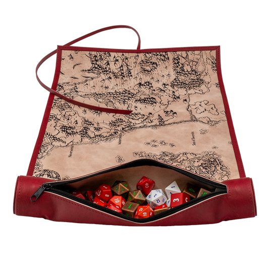 Dice Scroll Map - Sword Coast for Dungeons & Dragons
