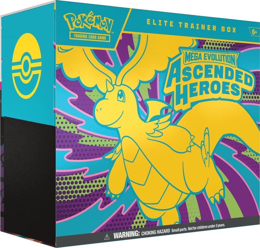 Pokémon TCG: Mega Evolution Ascended Heroes Elite Trainer Box - ME2.5 (ASC)