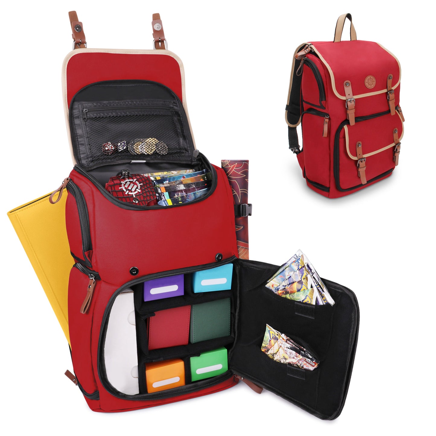Enhance Gaming: TCG Storage Box Backpack: Full Size