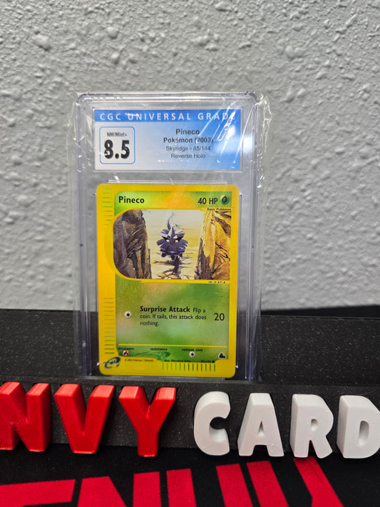 Pineco Reverse Holo Skyridge CGC 8.5