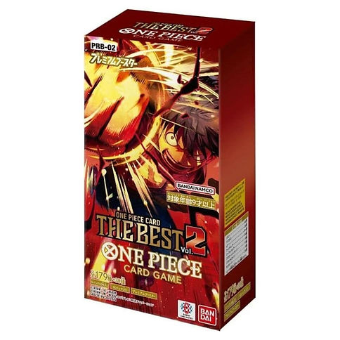 One Piece PRB 02 The Best Volume 2 Japanese Booster Box