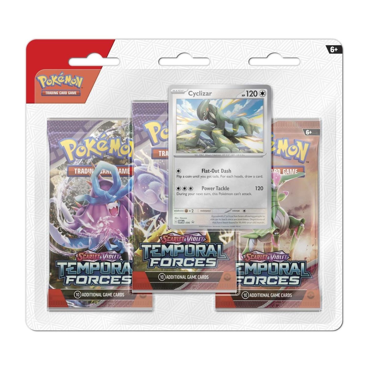 Pokemon TCG: Temporal Forces- 3-Booster Blister