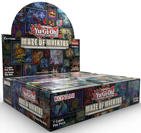 Yu-Gi-Oh! Maze of Muertos Booster Display