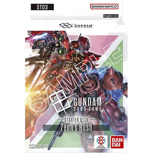 Gundam Card Game: [ST03] Zeon's Rush