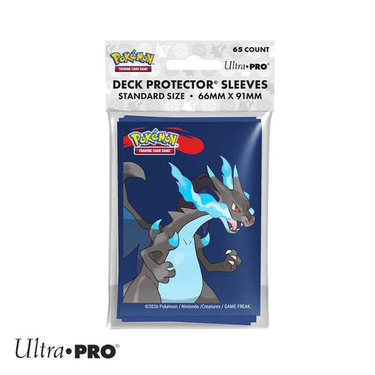 Ultra Pro Sleeves: Pokemon - Mega Charizard X (65ct)