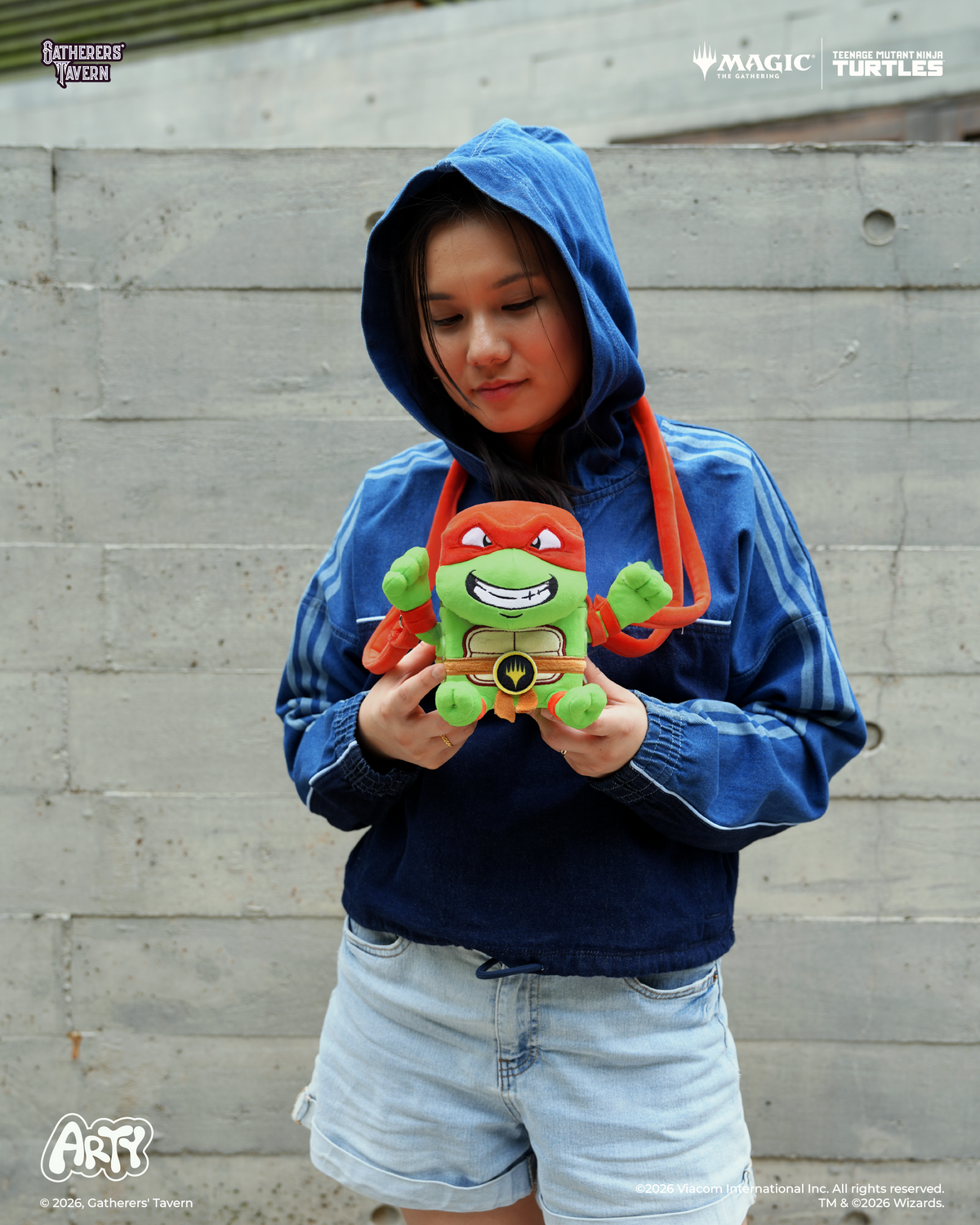 Deckbox: MTG ARTY Box- Teenage Mutant Ninja Turtles- Raphael