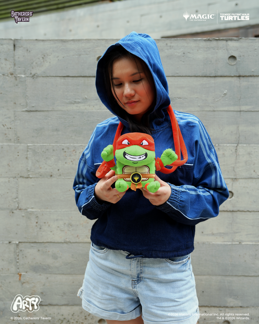 Deckbox: MTG ARTY Box- Teenage Mutant Ninja Turtles- Raphael