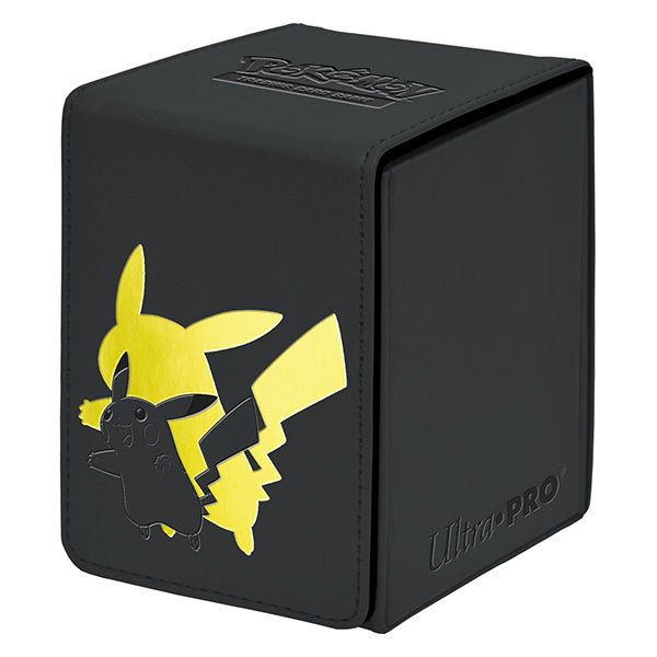 Ultra Pro Deckbox: Alcove Flip 100+ Pokemon- Elite Series Pikachu