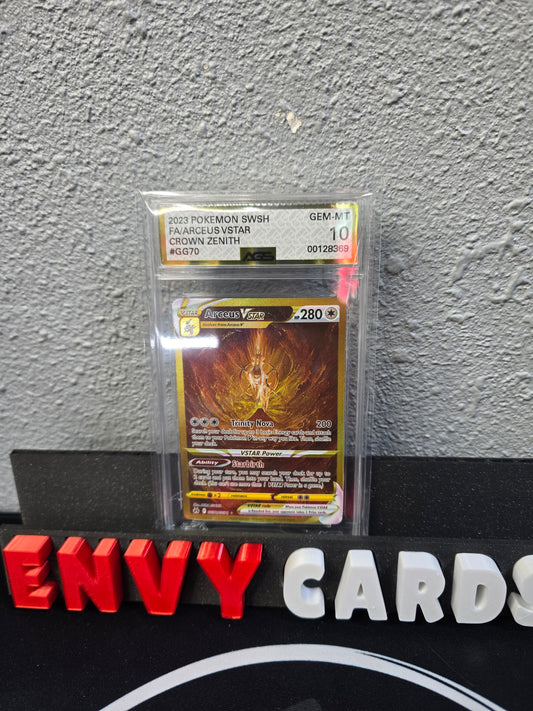 Arceus Vstar GOLD GG70/GG70 AGS 10