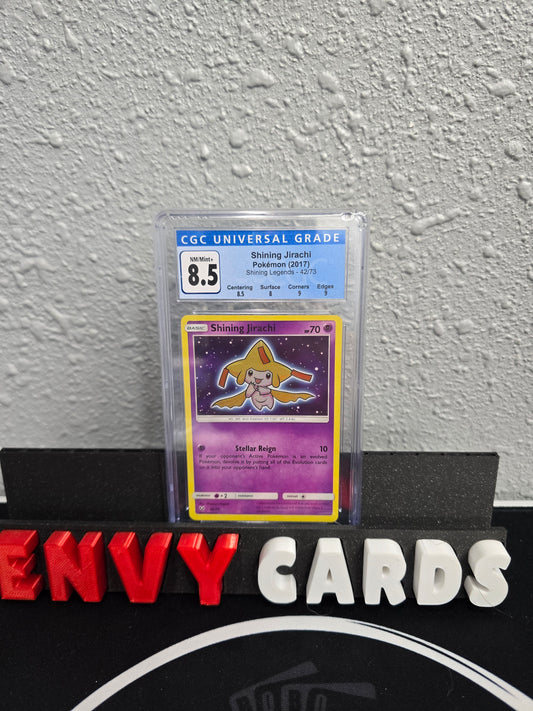 Shining Jirachi 42/73 Shining Legends CGC 8.5 Blue Label