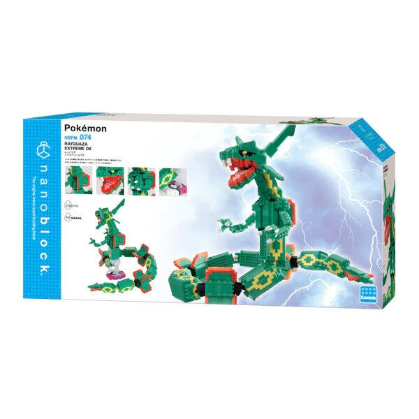 Nanoblock: Pokemon - Rayquaza Extreme Deluxe Edition