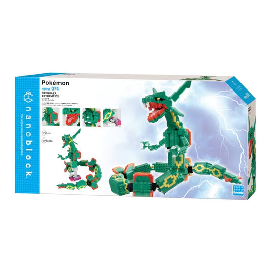 Nanoblock: Pokemon - Rayquaza Extreme Deluxe Edition