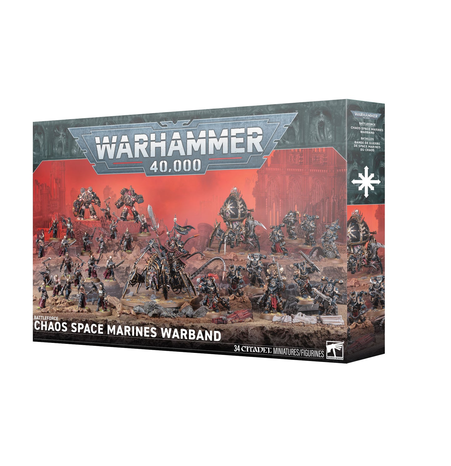 WARHAMMER 40K: BATTLEFORCE: CHAOS SPACE MARINES WARBAND