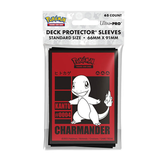 Pokemon TCG: Charmander 65ct Deck Protector Sleeves